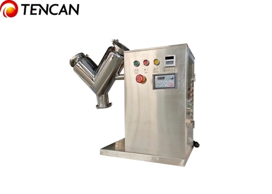 10-50rpm V-5 Mini 5L V máquina de mezcla de polvo de forma para mezclar garantizado