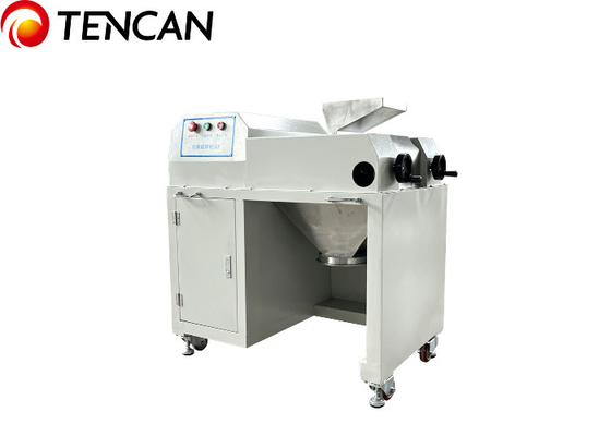 Máquina de trituración de polvo de doble rodillo de acero inoxidable de 150 μm