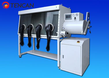 Caja de guantes del gas inerte del laboratorio con la aprobación del CE/ISO de la cámara de 1200*1000*930m m