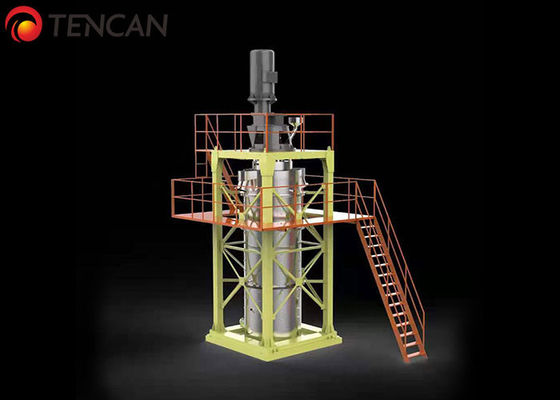 Amoladora ultrafina de la molienda en húmedo del óxido de cinc de China Tencan TCM-1000 1.5-2.5T/H, molino de la célula de la turbina