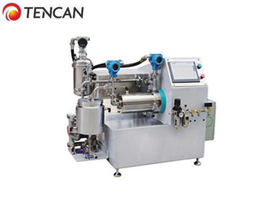 Máquina de pulido del molino de la gota del esmalte de cerámica del espray 18.5KW para la tinta de impresión sub de la escala del micrón