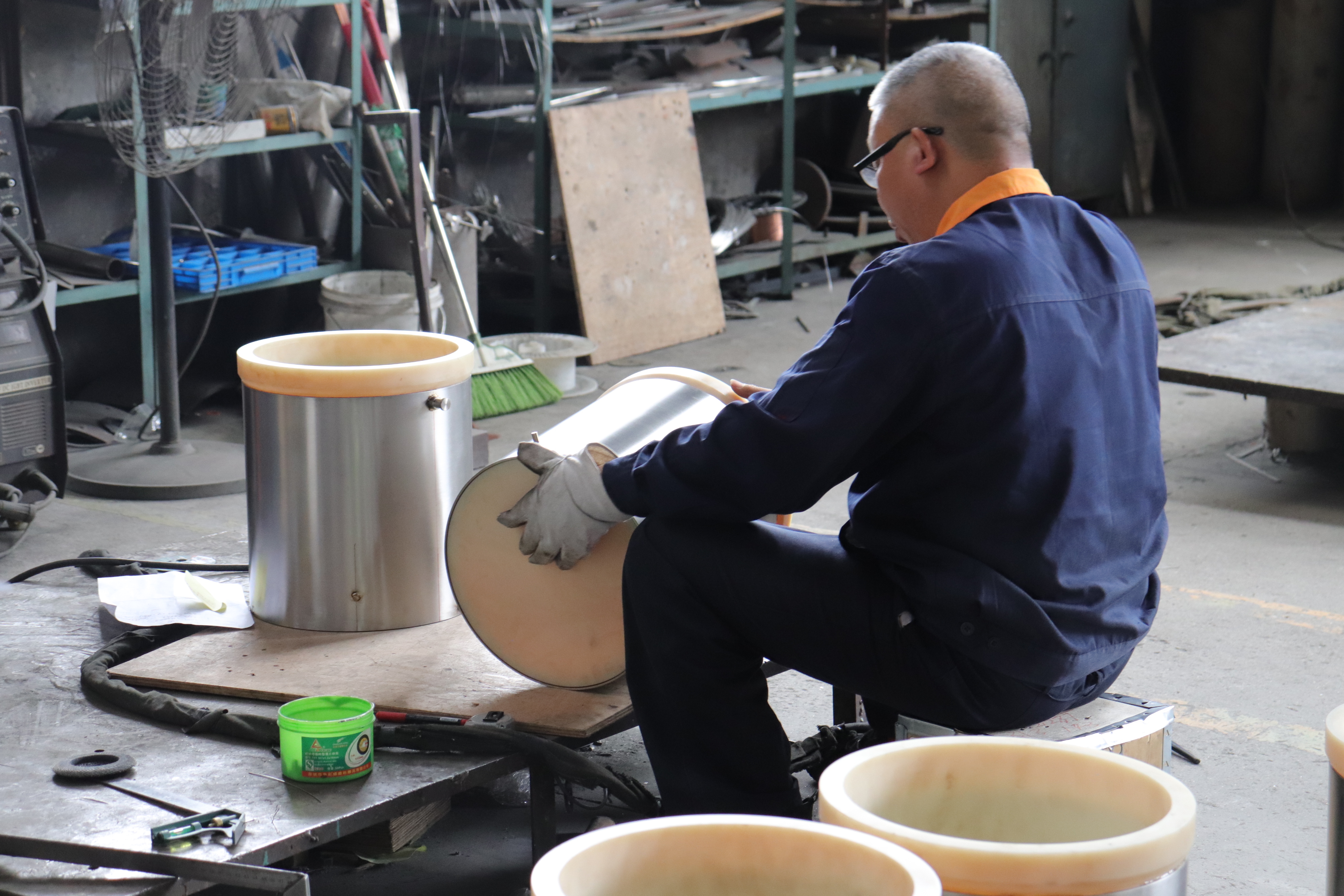 Changsha Tianchuang Powder Technology Co., Ltd línea de producción de fábrica