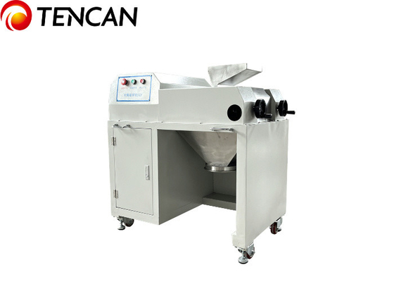 Maquina de trituración de polvo molino de bolas fábrica con descarga uniforme 300 kg / h velocidad 52r / min.