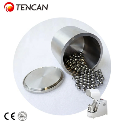 Molino de bolas Jar Molino de bolas Fabricante Carburo de tungsteno Capacidad personalizable de 50 ml con profundidad interna de 46 mm