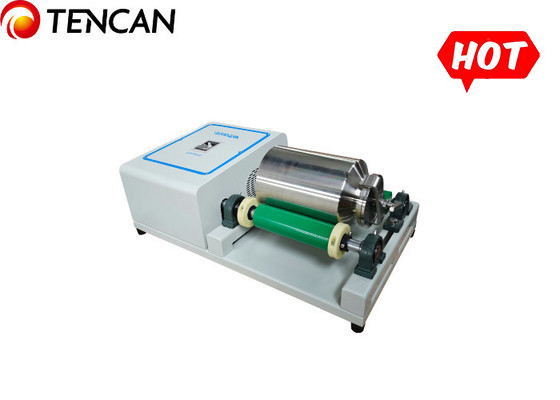 Fabricante de molino de bolas de laboratorio Equipo de laboratorio compacto de molino de bolas de dos rodillos con tarro de capacidad de 5L