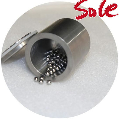 Molino de bolas Jar Molino de bolas Fabricante Carburo de tungsteno Capacidad personalizable de 50 ml con profundidad interna de 46 mm