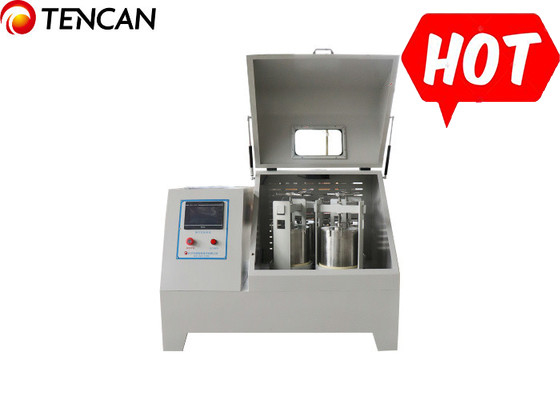 Laboratorio Planetario Molino de bolas Precio Equipo de molienda de pantalla táctil 0-430rpm 6.6L de acero inoxidable / frasco de nylon