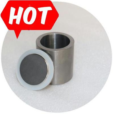 Envases para moler carburo de tungsteno en venta Contenedor de 50 ml Diámetro interno 38 mm Molerado seco/húmedo