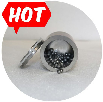 Envases para moler carburo de tungsteno en venta Contenedor de 50 ml Diámetro interno 38 mm Molerado seco/húmedo