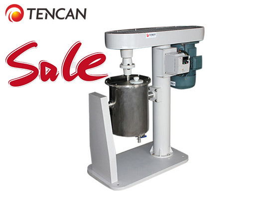 Attritor Molino de bolas agitadas Laboratorio de molienda y mezcla de molinos Elevador automático para chocolate 1400rpm 1.75L
