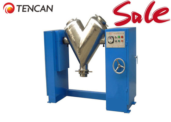 Mezcladora de laboratorio máquina de mezclas de polvo seco en forma de V 5-500L con dispositivo de tiempo