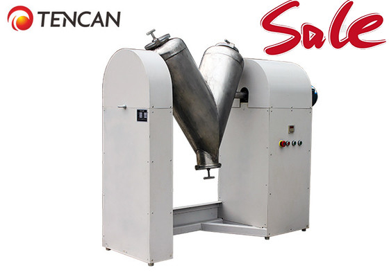 Mezcladora de laboratorio máquina de mezclas de polvo seco en forma de V 5-500L con dispositivo de tiempo