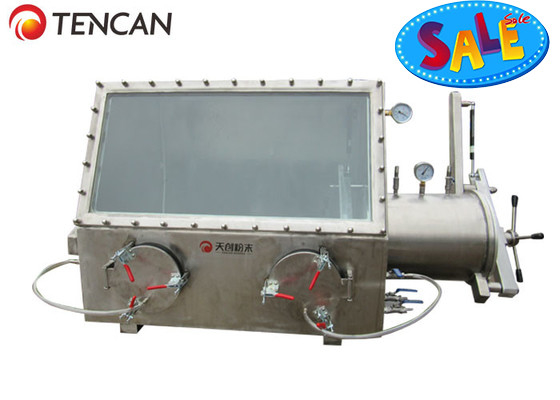 Caja de guantes de vacío PMMA de acero inoxidable para laboratorio 600*500*500mm Tamaño de la cámara