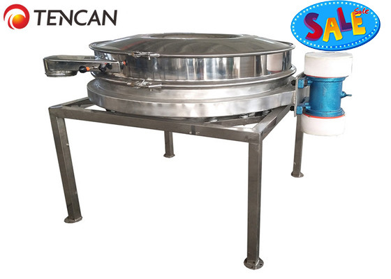 Equipo de laboratorio de tamizadores de tamizadores vibratorios Motor único de 0.12KW descarga directa rotativa 520mm