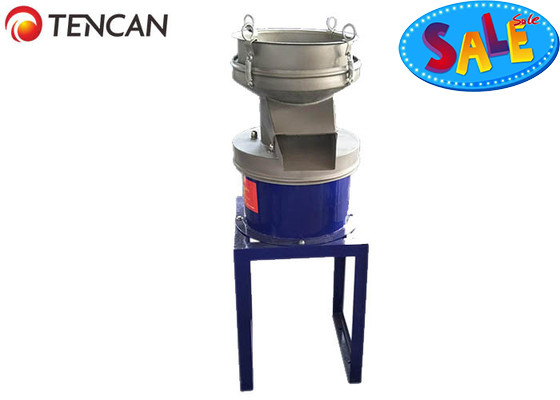 Equipo de laboratorio de tamizadores de tamizadores vibratorios Motor único de 0.12KW descarga directa rotativa 520mm