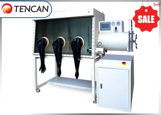 Lab Standard Purification GBP1000D-4 1200 Inert Gas Glove Box with Two-sided Working Positions by Changsha Tencan