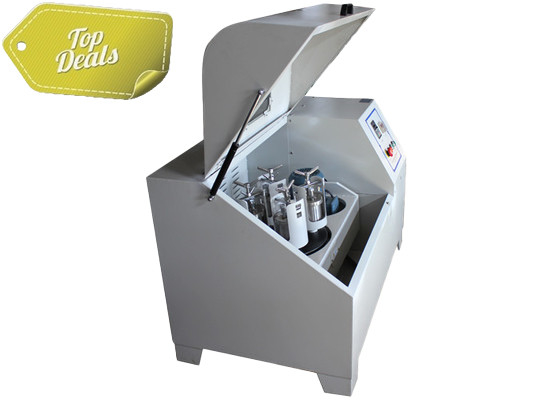 Molino de bolas de laboratorio de molienda de polvo de 10L con convertidor de frecuencia y transmisión de engranajes