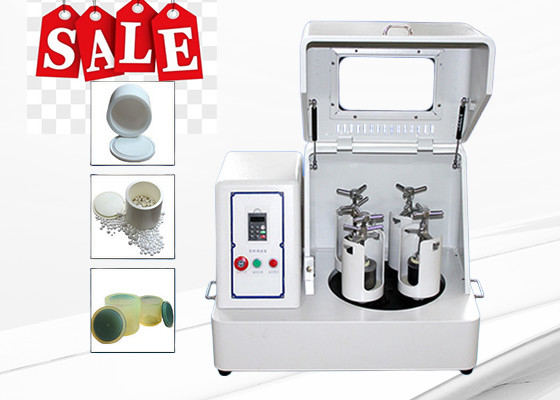 Máquina de fresado de bolas planetarias de 12L con múltiples aplicaciones con tarros de fresado de 4 x 3000 ml