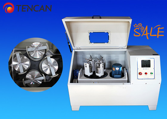 TENCAN 4L Molino planetario de bolas de mesa de dirección completa con volumen de negocios de 360 ° con tarros de 4x 1500 ml