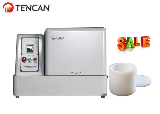 TENCAN 8L Molino planetario de bolas de grado alimenticio - Sistema de molienda de polvo de té de alta eficiencia con tarros de acero inoxidable de 4 × 2000 ml, uso de laboratorio / industrial