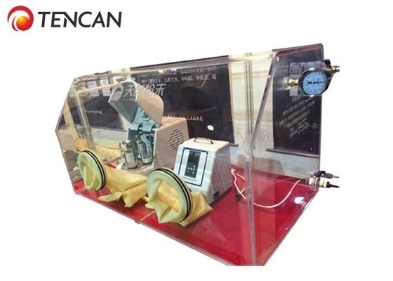TENCAN Mini Molino de bolas planetarias verticales con frascos de 50 ml - Sistema de molienda de nano polvo (110V/220V)
