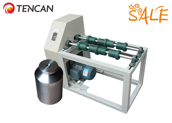 2*5L Molino de frascos horizontales de rodillos para mezclar micrones en polvo para laboratorio/producción en pequeños lotes Voltado 220V-50Hz o 110V-60Hz