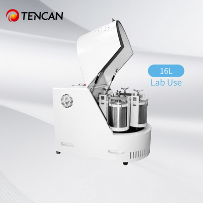 TENCAN XQM-16L 380V Molino de bolas planetario certificado CE para investigación de laboratorio para polvo nano súper fino