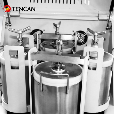 TENCAN XQM-16L 380V Molino de bolas planetario certificado CE para investigación de laboratorio para polvo nano súper fino