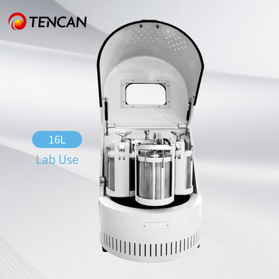 TENCAN XQM-16L 380V Molino de bolas planetario certificado CE para investigación de laboratorio para polvo nano súper fino