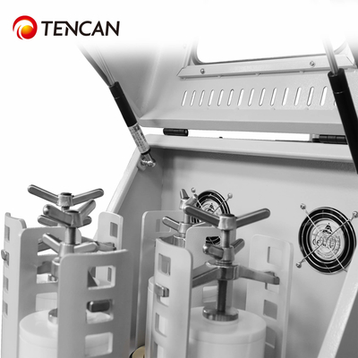 TENCAN XQM-2A Laboratorio Molino de bolas planetario 2L 220V pantalla táctil Nano molienda 0,1μm para materiales higroscópicos CE certificado