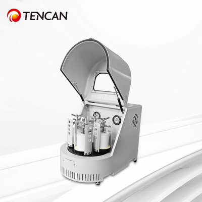 TENCAN XQM-2A Laboratorio Molino de bolas planetario 2L 220V pantalla táctil Nano molienda 0,1μm para materiales higroscópicos CE certificado