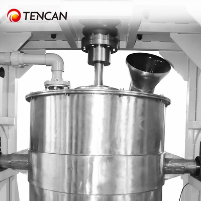 JM-100 100L refinador de chocolate de trabajo pesado Molino de bolas mezcladas con control de temperatura Velocidad de rotación 60-110 rpm Certificado CE