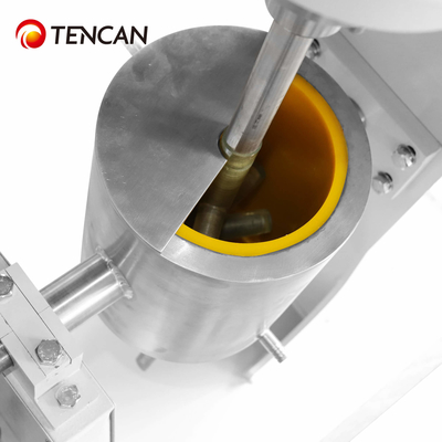 Molino de bolas agitado compacto para laboratorio ≤1μm Finura molienda húmeda/seca Tamaño de salida Malla 400-12450 Malla Tamaño de alimentación 1-10 mm