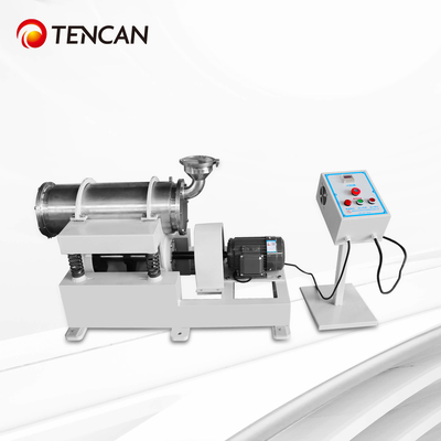 Molino de bolas vibratorio ligero Tencan ZM-20L con convertidor de frecuencia, revestimientos de cerámica / zirconia / PTFE