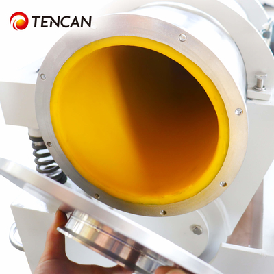 Molino de bolas vibratorio ligero Tencan ZM-20L con convertidor de frecuencia, revestimientos de cerámica / zirconia / PTFE