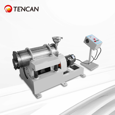 Molino de bolas vibratorio ligero Tencan ZM-20L con convertidor de frecuencia, revestimientos de cerámica / zirconia / PTFE