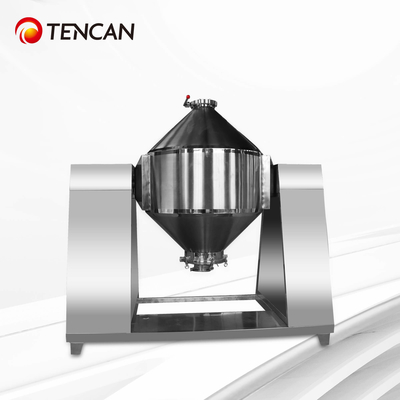 Mezclador de doble cono Tencan 5-300L para laboratorio/industrial - Alta eficiencia y bajo consumo energético