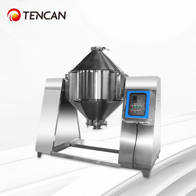 Mezclador de doble cono Tencan 5-300L para laboratorio/industrial - Alta eficiencia y bajo consumo energético