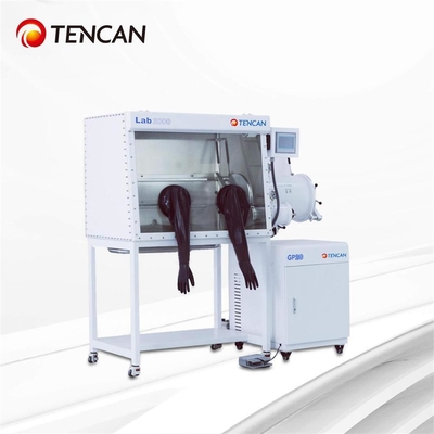 TENCAN GBP750S-2 Caja de guantes de laboratorio para eliminación de oxígeno y agua, 1200 mm