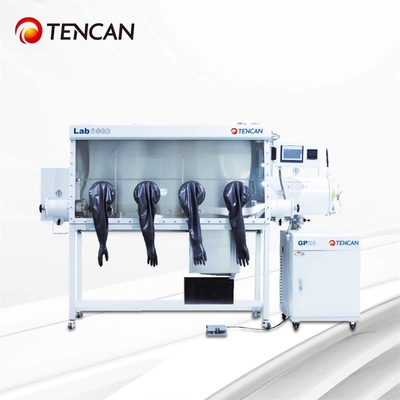 Caja de guantes de purificación TENCAN GBP750S-4(1800) para uso en laboratorio