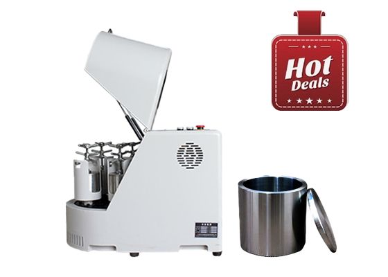 XQM-10A 10L Molino de bolas de laboratorio semicírculo 70-580 rpm