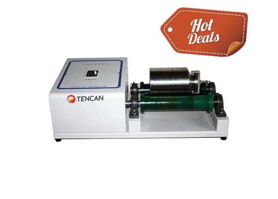 Molino de bolas en rollo mini de laboratorio Tencan QM-5 5L 60-570 RPM 220V/110V