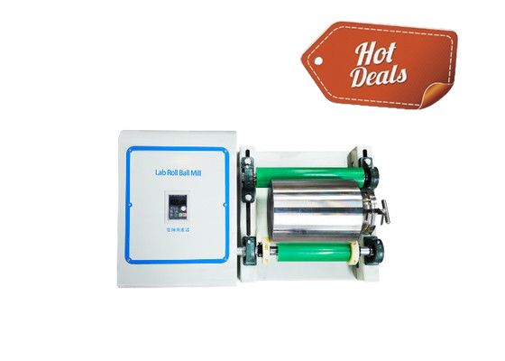 Molino de bolas en rollo mini de laboratorio Tencan QM-5 5L 60-570 RPM 220V/110V