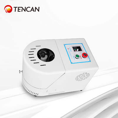 Molino de bolas planetarias compactas de acero inoxidable de plata para molienda de polvos múltiples de precisión