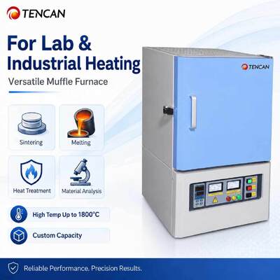Laboratorio 1100C 1200C 1400C 1500C 1600C 1800C Grado Caja eléctrica / Horno de mufla Precio para alta temperatura