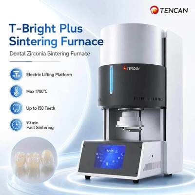 Horno de cerámica dental de 1C de precisión 1700C de alta temperatura programable 90 min Sinterización rápida 150 unidades