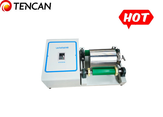 Precio del molino de bolas de rodadura Máquina de rectificación de laboratorio Una posición de trabajo Capacidad máxima total 1,75L