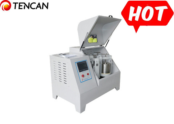 Laboratorio Planetario Molino de bolas Precio Equipo de molienda de pantalla táctil 0-430rpm 6.6L de acero inoxidable / frasco de nylon