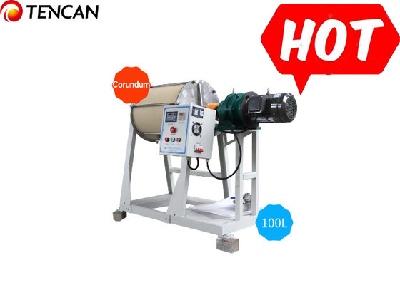 Pulverizador de polvo de molino de bolas para venta 380V-50Hz Voltado con 20-45rpm Velocidad de rotación 5-35Kg/h Salida