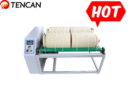 El precio de la máquina de molino de jarras de molino de bolas rodantes con cubierta de polvo / engranaje manual 220V 1.5KW 4 * 15L
